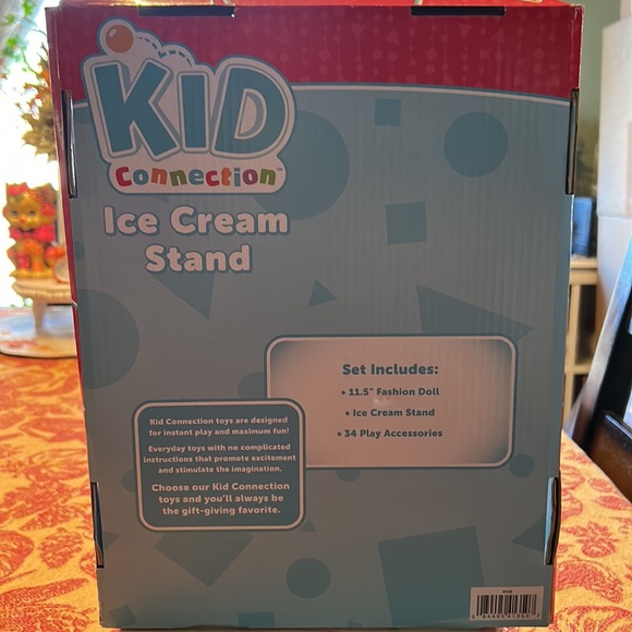 Kid Connection Fashion Doll with 36 Piece Ice Cream Set NIP Enjoy your Summer - Picture 3 of 8